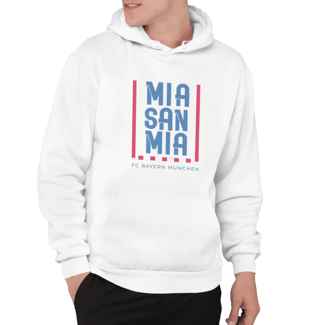 Bayern München Mia San Mia Hoodie | Sweatshirt | Kapüşonlu