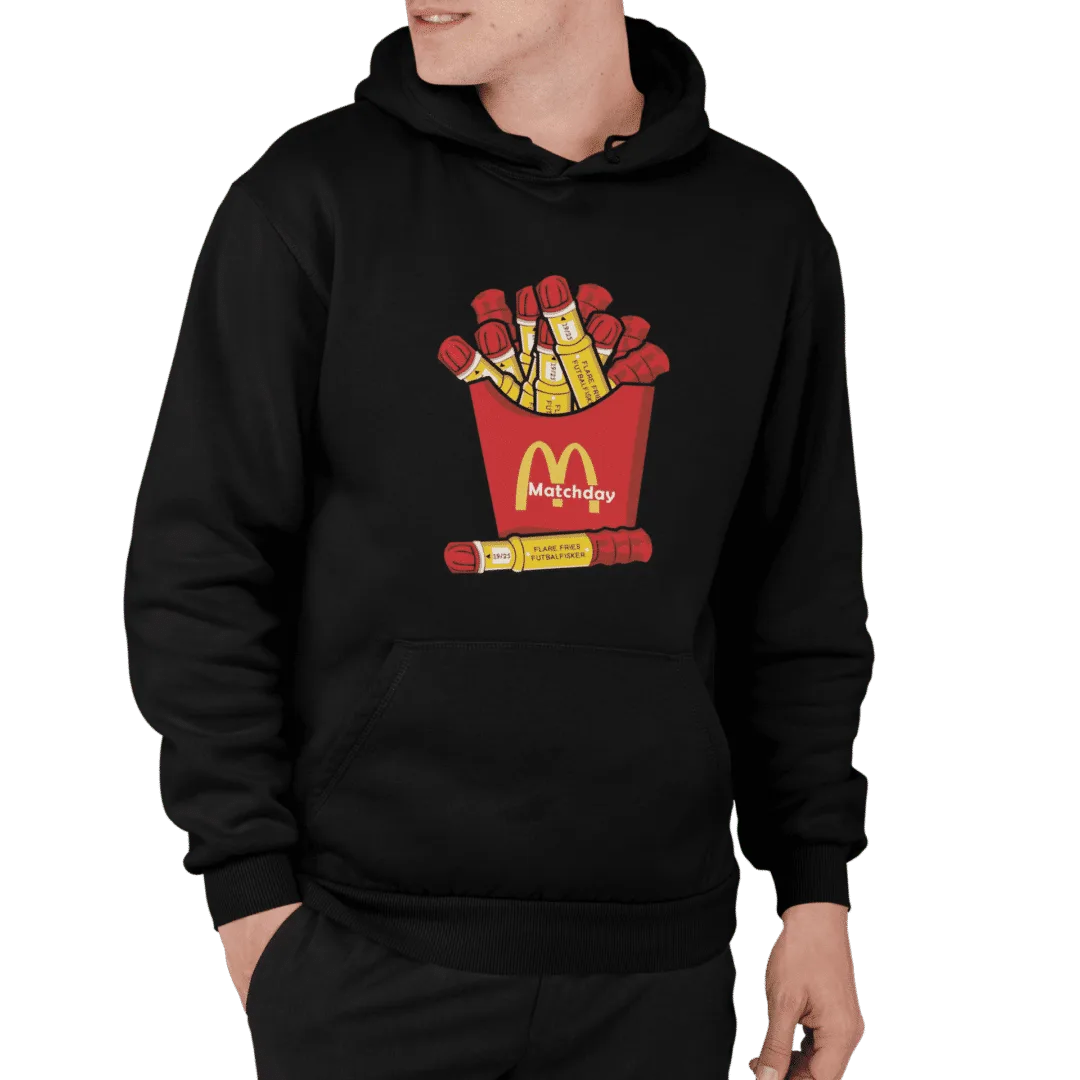 Matchday Futbalfisker Mesale Hoodie | Sweatshirt | Kapüşonlu