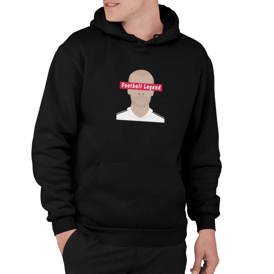 Legend Zinedine Zidane Hoodie | Sweatshirt | Kapüşonlu