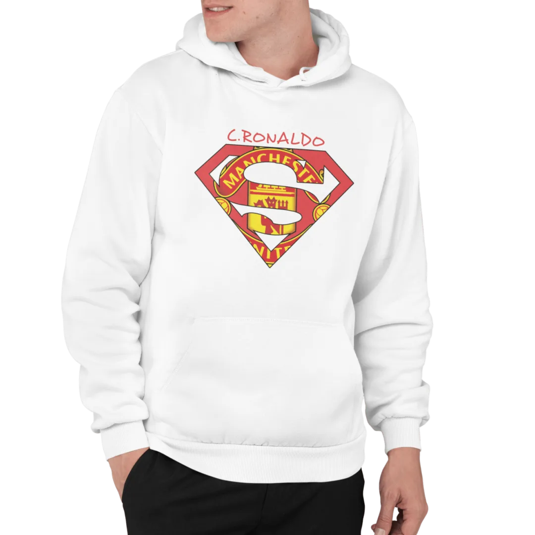 Manu Süper C.Ronaldo Hoodie | Sweatshirt | Kapüşonlu - Görsel 2