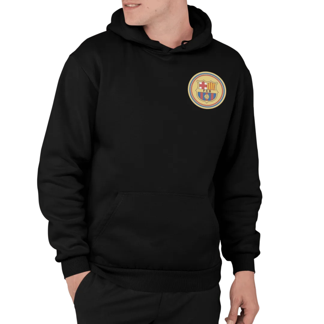 Barcelona Catalunya Sırt Motifli Hoodie | Sweatshirt | Kapüşonlu - Görsel 4