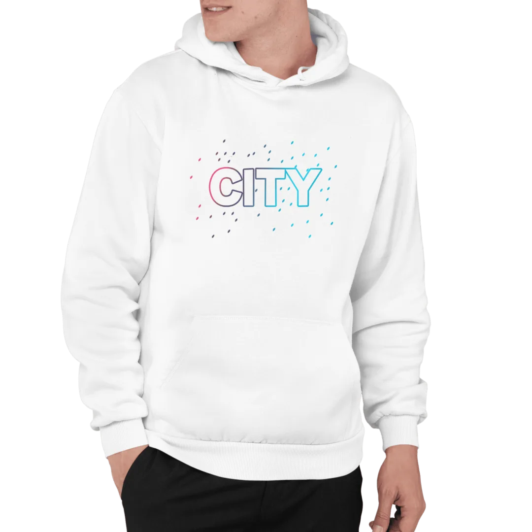 Manchester City Efekt Hoodie | Sweatshirt | Kapüşonlu