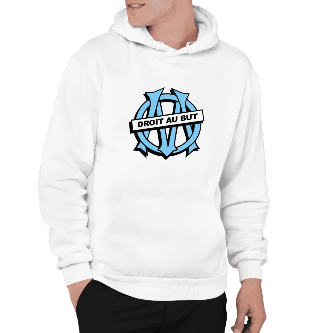 Olympique Marsilya OM Hoodie | Sweatshirt | Kapüşonlu