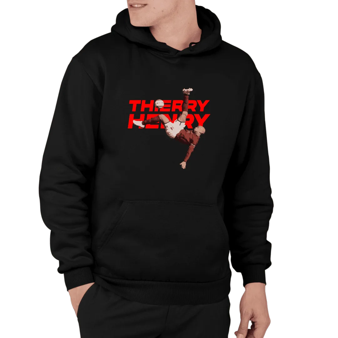 Thierry Henry Arsenal Efekt Hoodie | Sweatshirt | Kapüşonlu