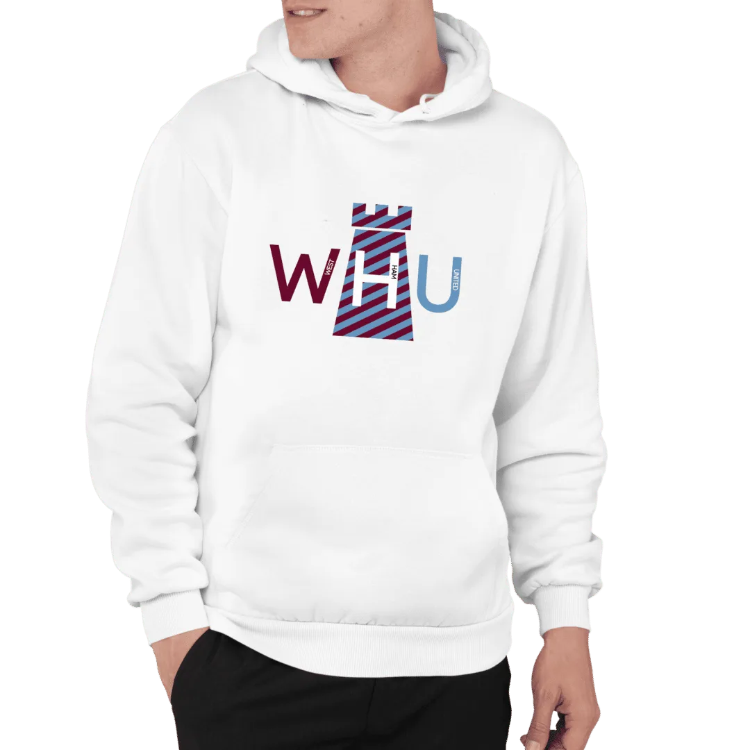 West Ham United WHU Hoodie | Sweatshirt | Kapüşonlu