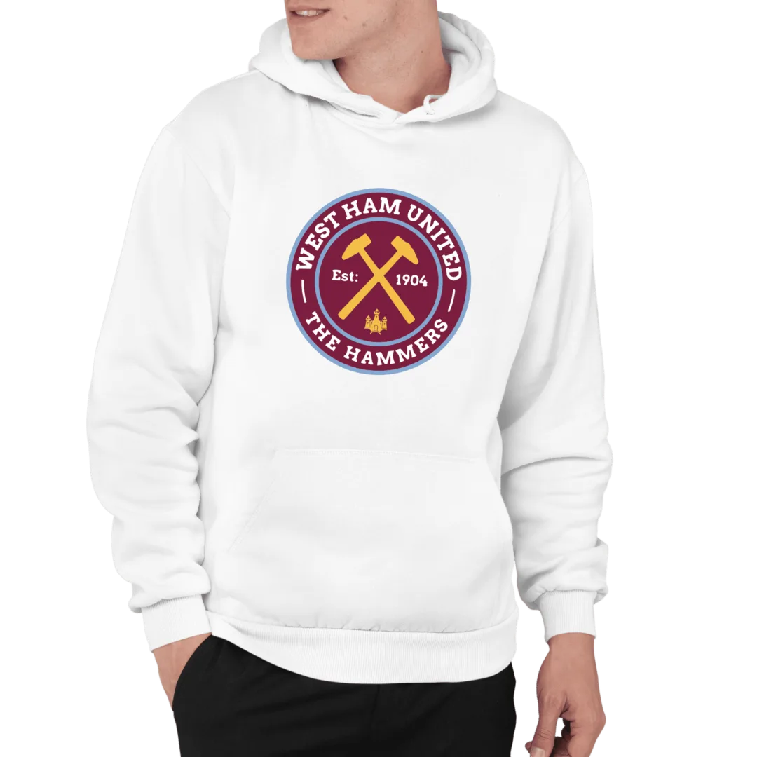 West Ham Hammers Hoodie | Sweatshirt | Kapüşonlu
