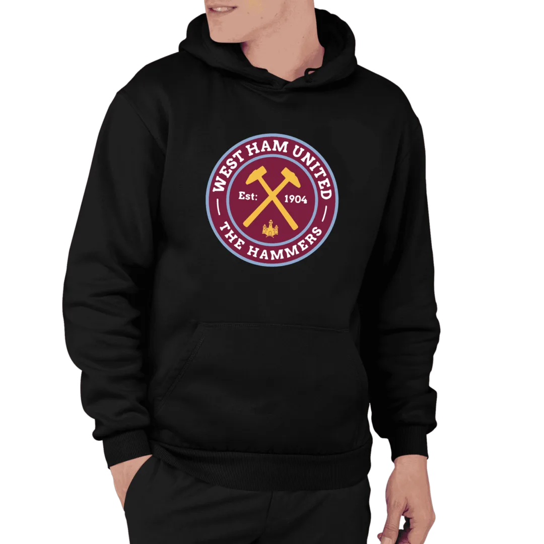 West Ham Hammers Hoodie | Sweatshirt | Kapüşonlu - Görsel 2