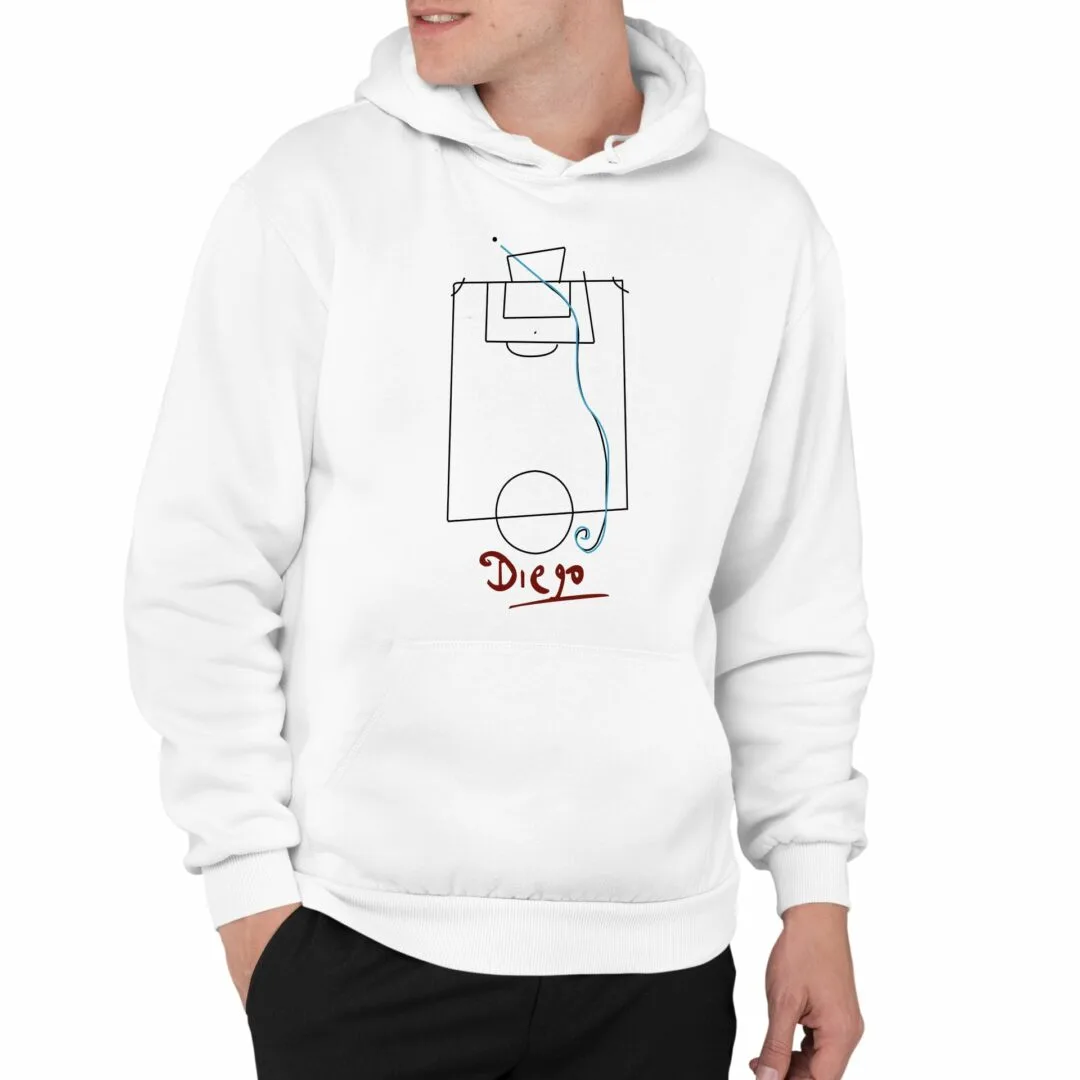 Diego Gol Hoodie | Sweatshirt | Kapüşonlu - Görsel 2