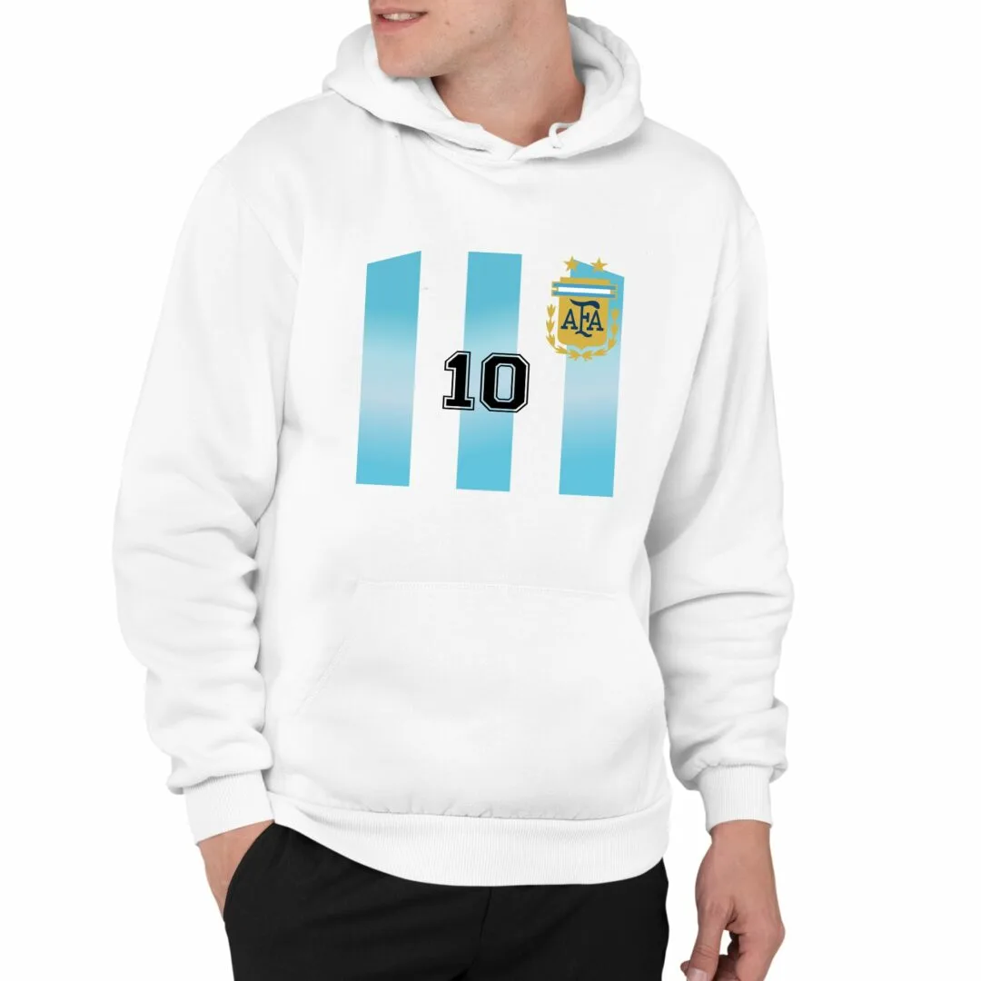 Arjantin Retro Nostalji Hoodie | Sweatshirt | Kapüşonlu