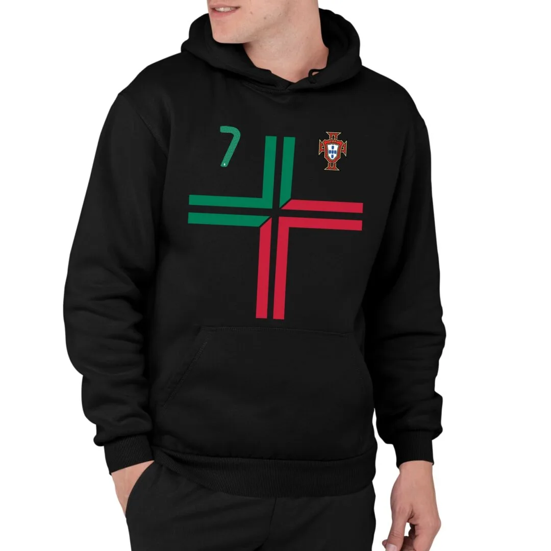 Portekiz Retro Nostalji Hoodie | Sweatshirt | Kapüşonlu