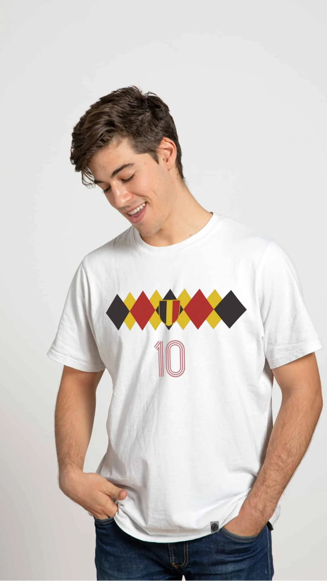 Belçika Retro Nostalji T-Shirt | Tişört - Görsel 2