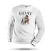 GOAT King Messi Sweatshirt 6 goat king messi sweatshirt beyaz
