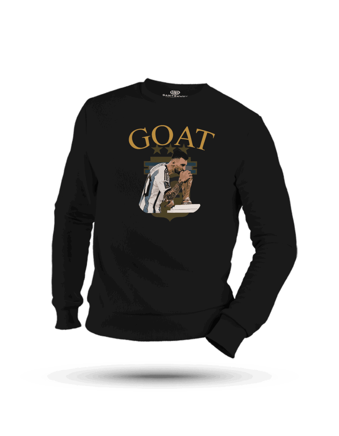 GOAT King Messi Sweatshirt - Görsel 2