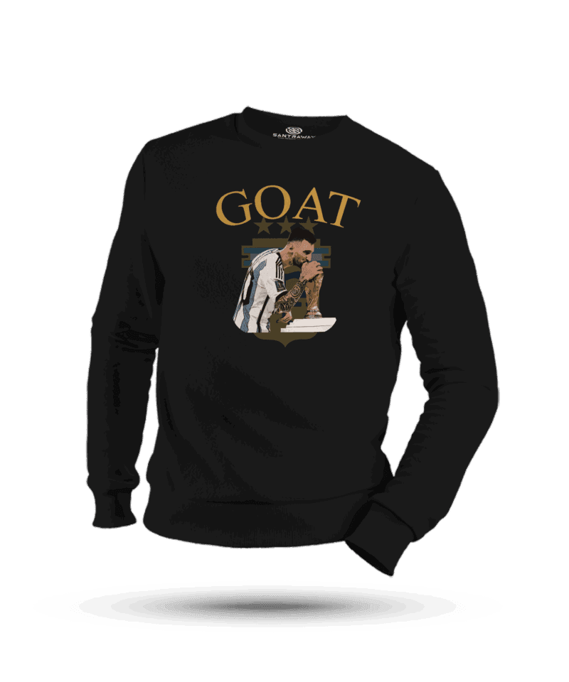 Alternative view of GOAT King Messi Sweatshirt