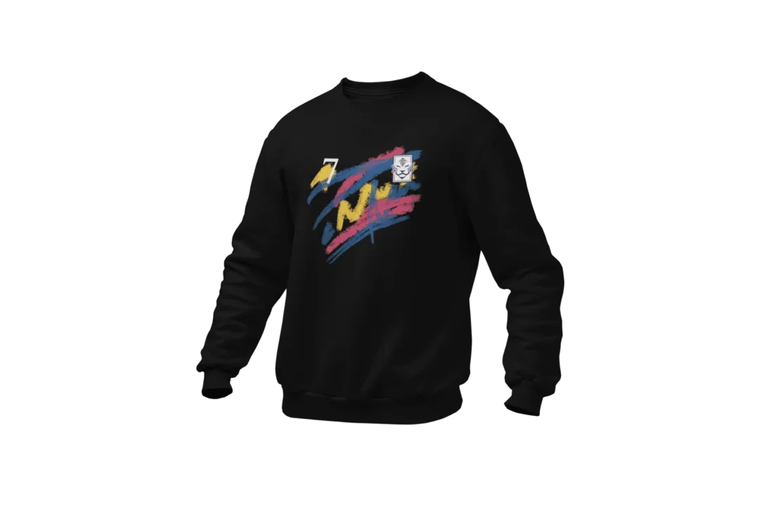 Güney Kore Retro Nostalji Sweatshirt