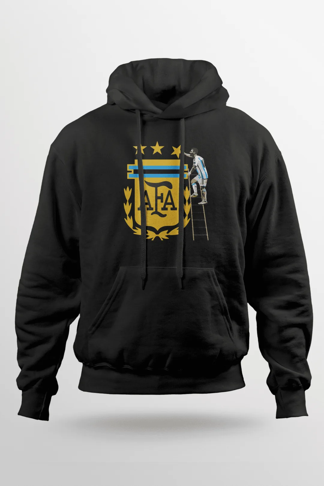 Arjantin 3 Yıldız Hoodie | Sweatshirt | Kapüşonlu