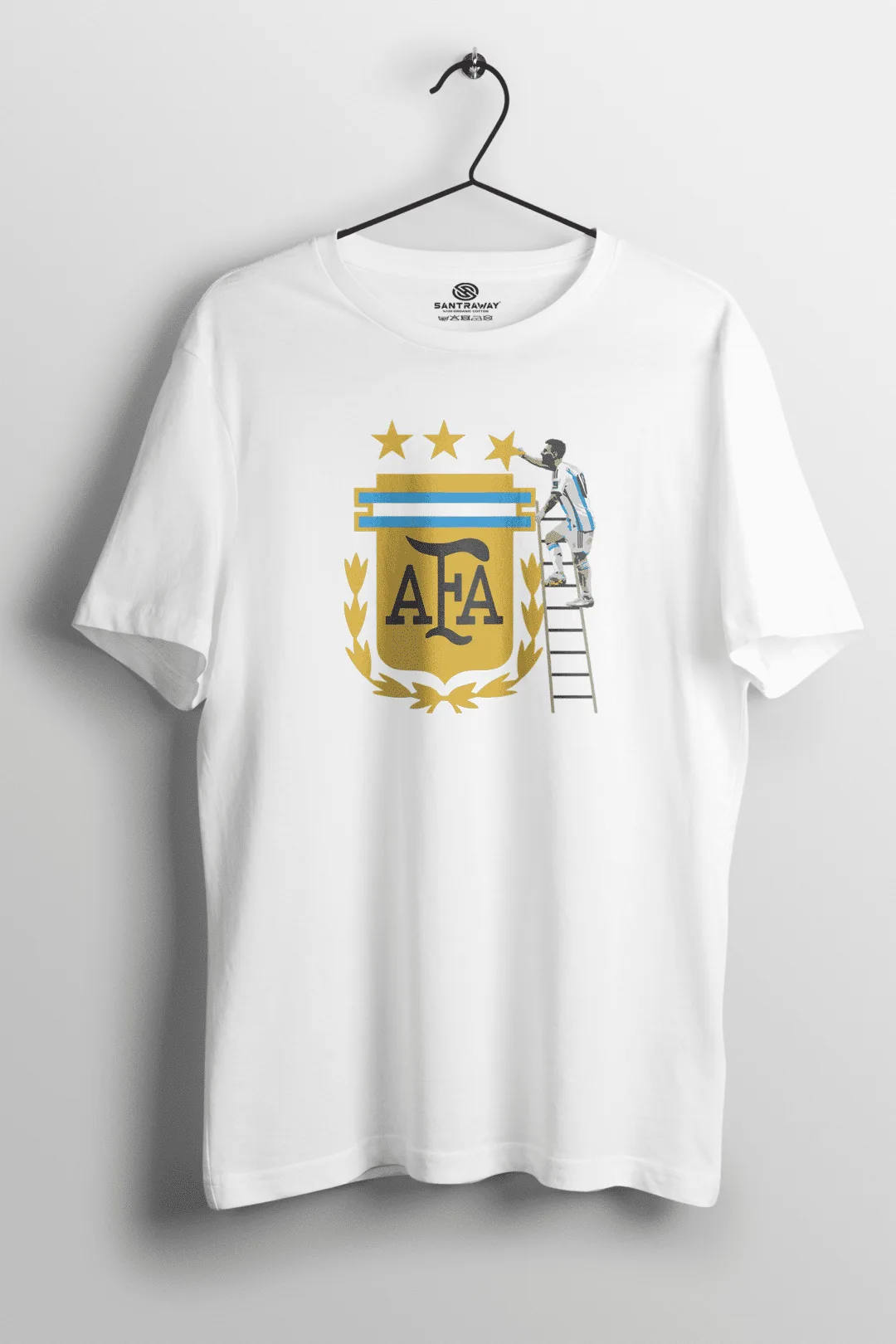 Arjantin 3 Yıldız T-shirt | Tişört - Görsel 2