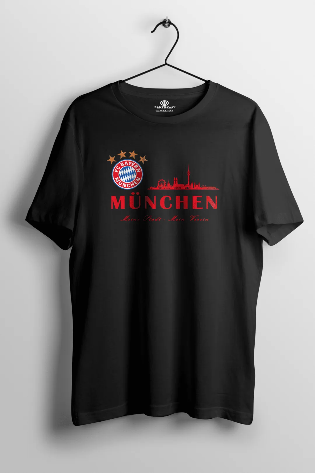Bayern München Font T-Shirt - Görsel 2