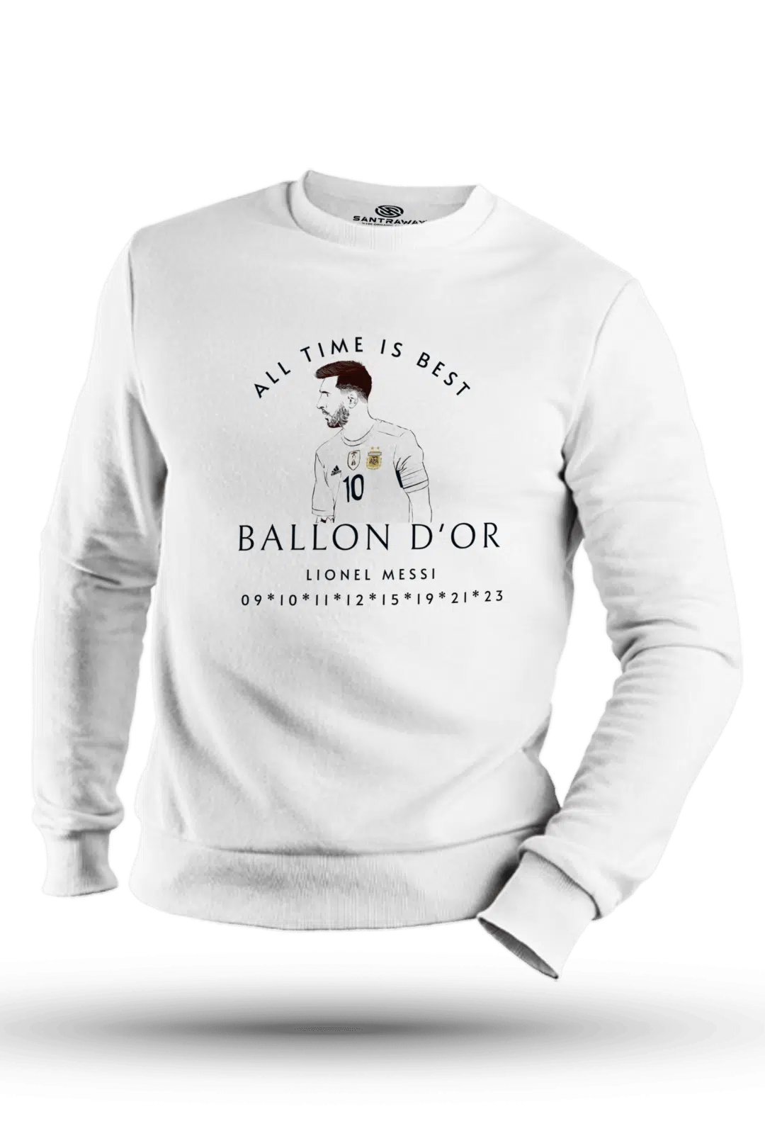 Lionel Messi Ballon d'Or Sweatshirt
