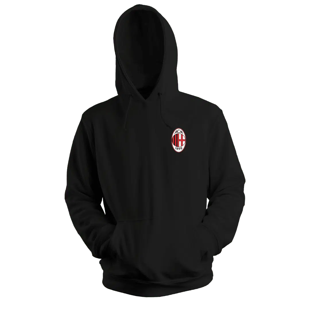 Milan Curva Sud Motifli Hoodie | Sweatshirt | Kapüşonlu - Görsel 2
