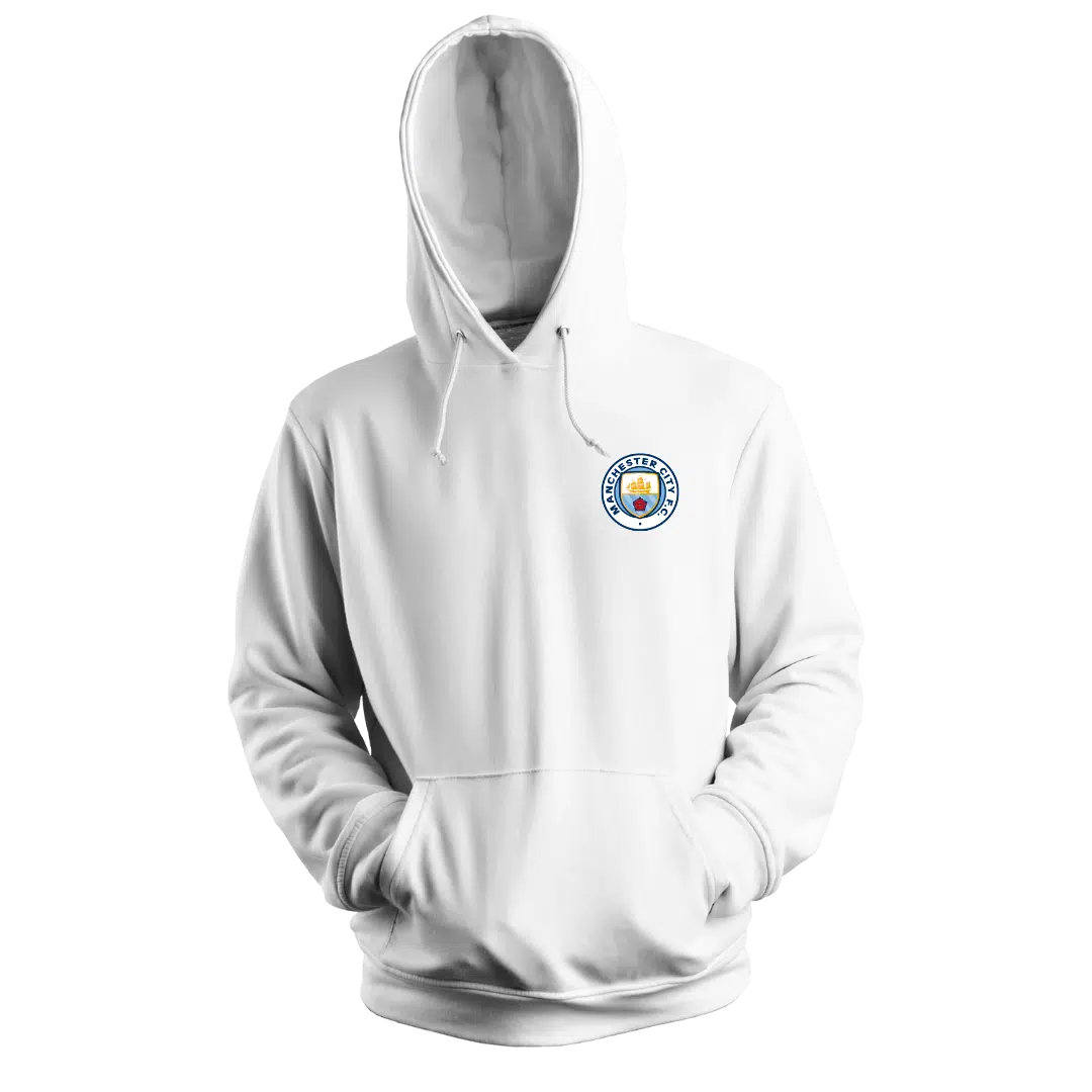 Manchester City Sırt Motifli Hoodie | Sweatshirt | Kapüşonlu - Görsel 2