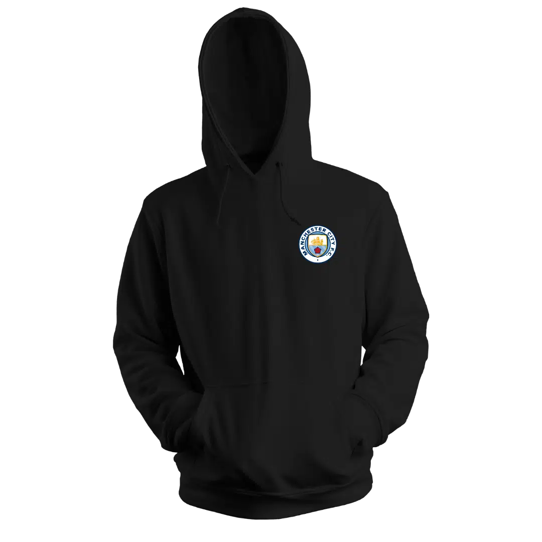 Manchester City Sırt Motifli Hoodie | Sweatshirt | Kapüşonlu - Görsel 4