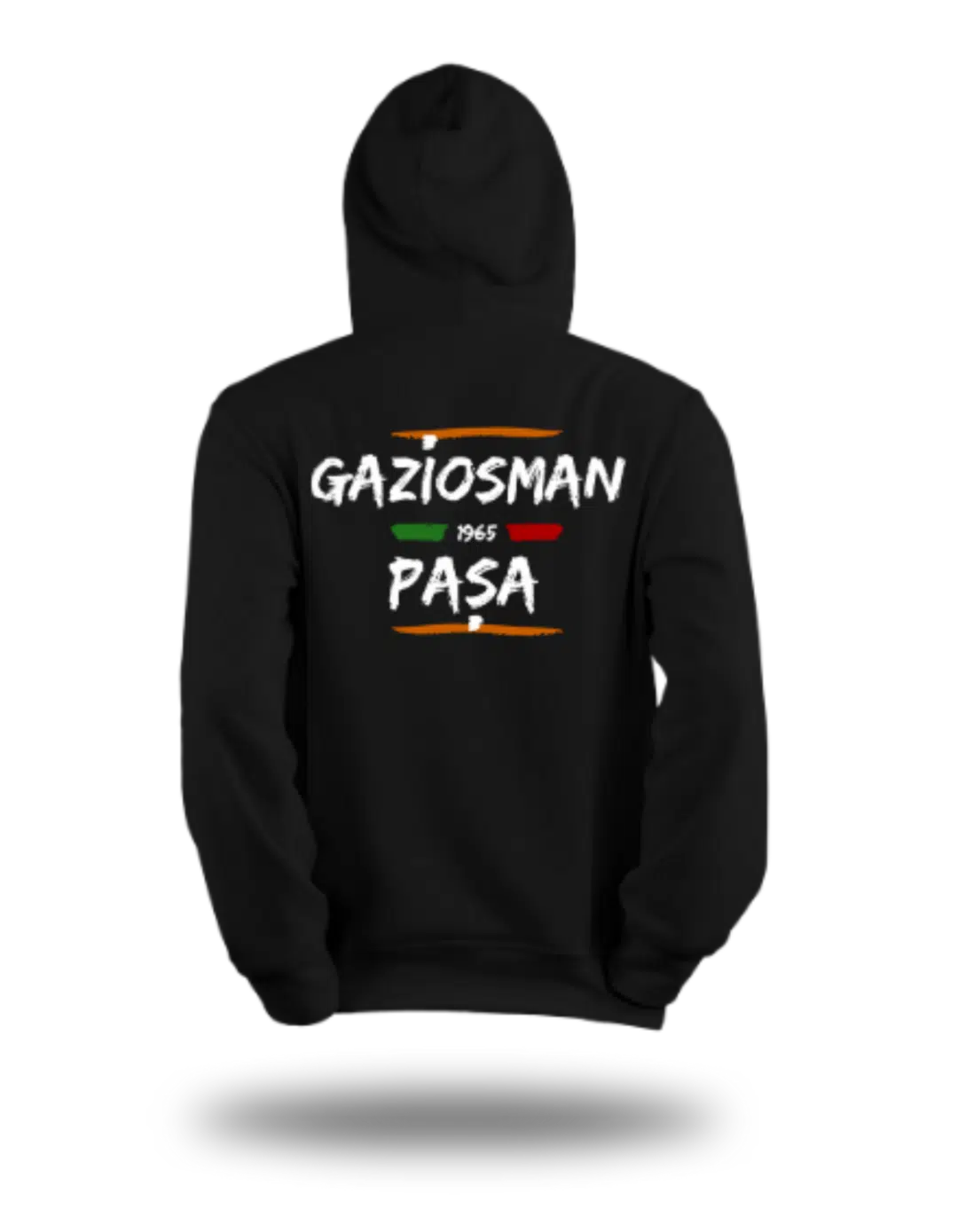 Gop Serisi Sırt Motifli Hoodie | Sweatshirt | Kapüşonlu