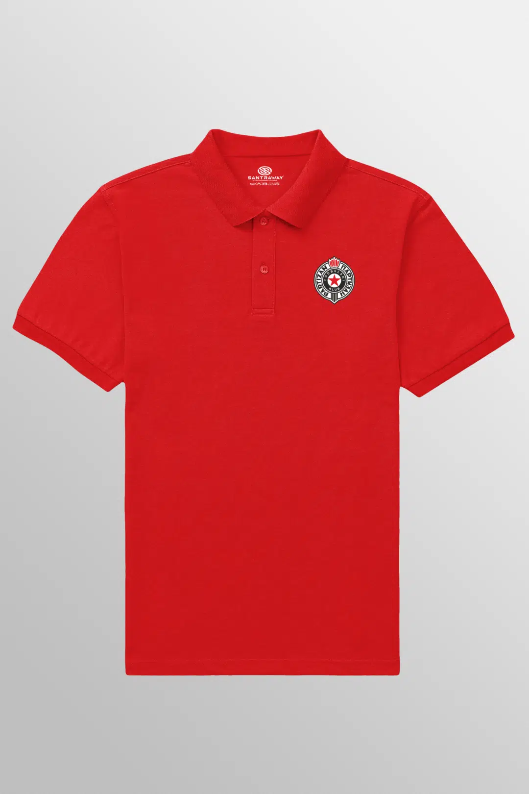 Belgrad "Crno-beli" (Siyah-beyaz) Polo Yaka T-shirt - Görsel 2