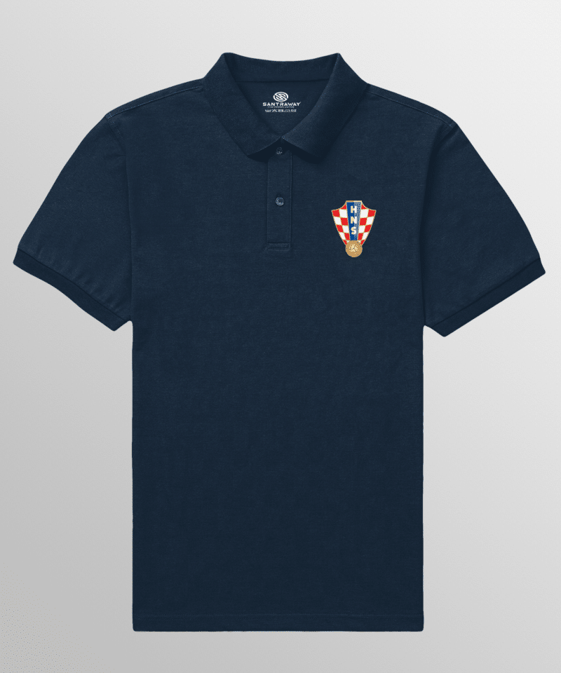 POLO TSHIRT HIRVATISTAN LACIVERT