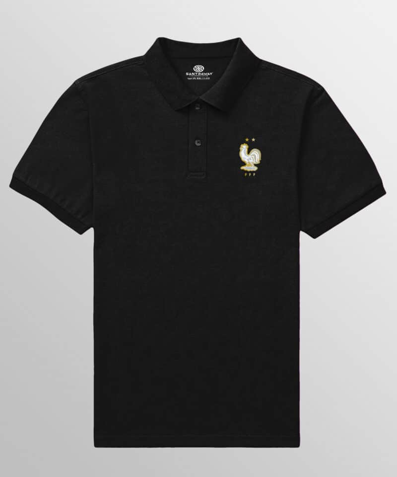 POLO TSHIRT FRANSA SIYAH