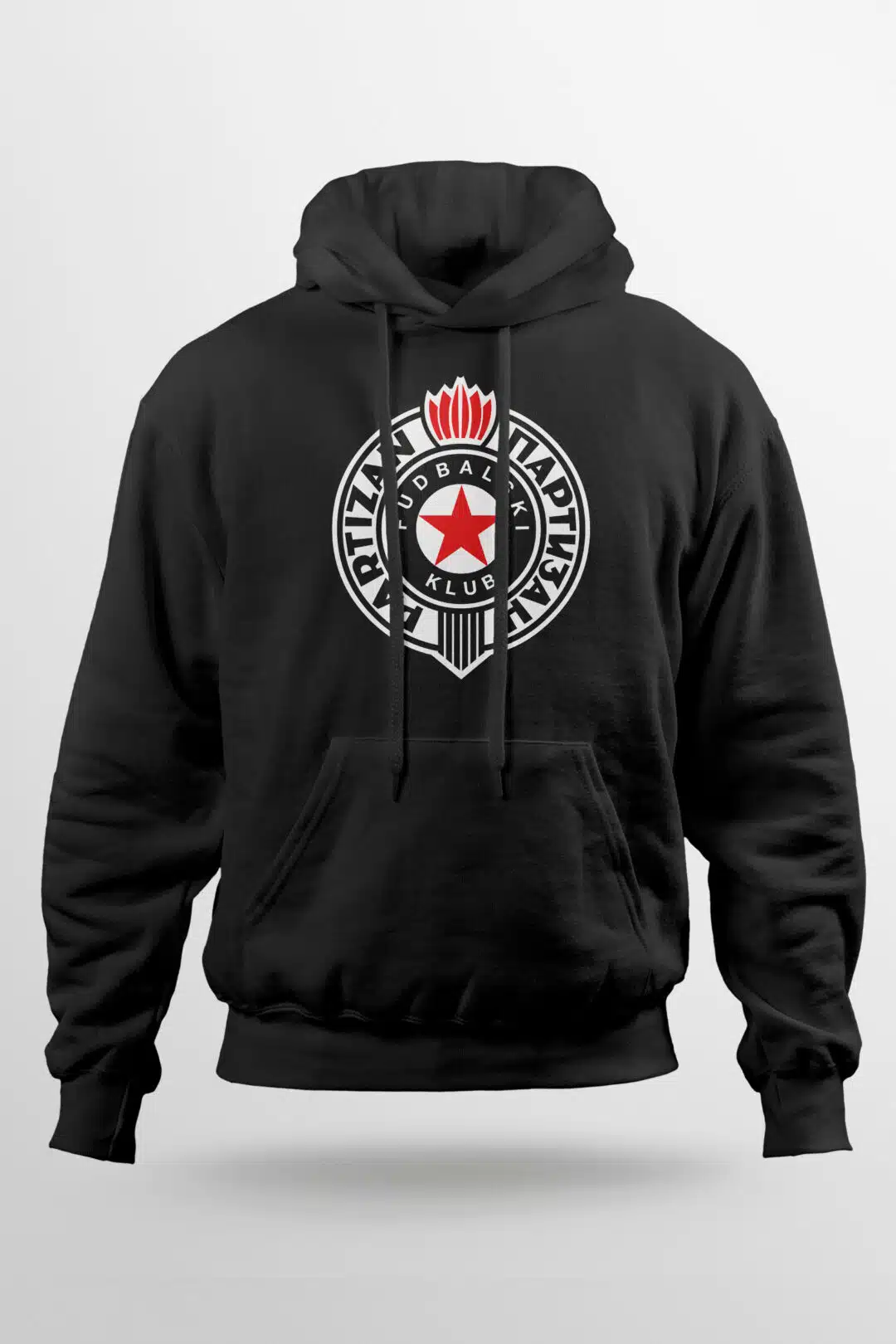 Belgrad "Crno-beli" (Siyah-beyaz) Hoodie | Sweatshirt | Kapüşonlu