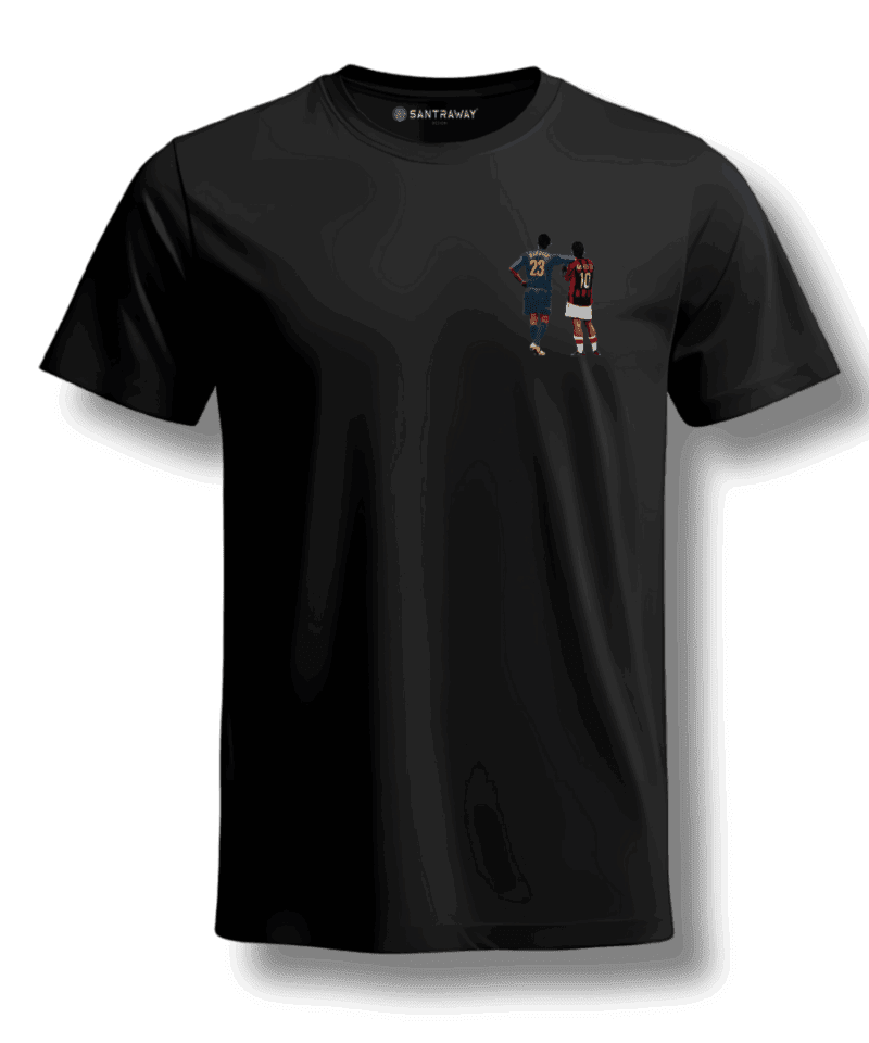 Alternative view of İnter ve Milan Minimal Tshirt