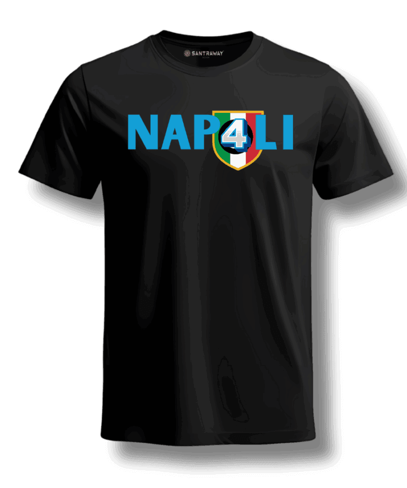 Alternative view of SSC Napoli ''4'' T-Shirt