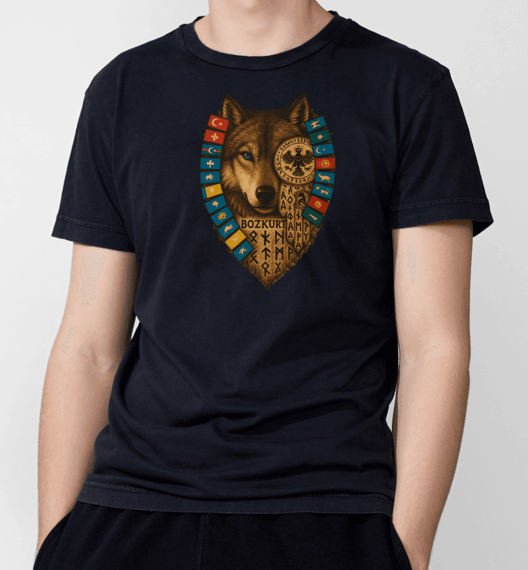 Kurt ve Türk Devletleri Tshirt - Görsel 2