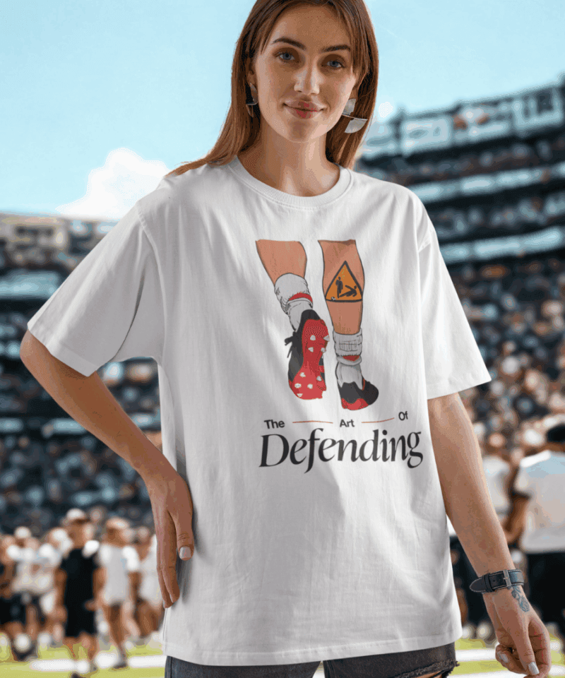 The Art Of Defending Oversize T-Shirt