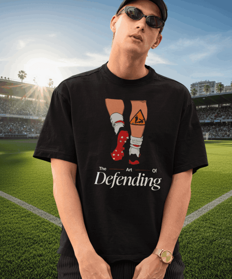 Alternative view of The Art Of Defending Oversize T-Shirt