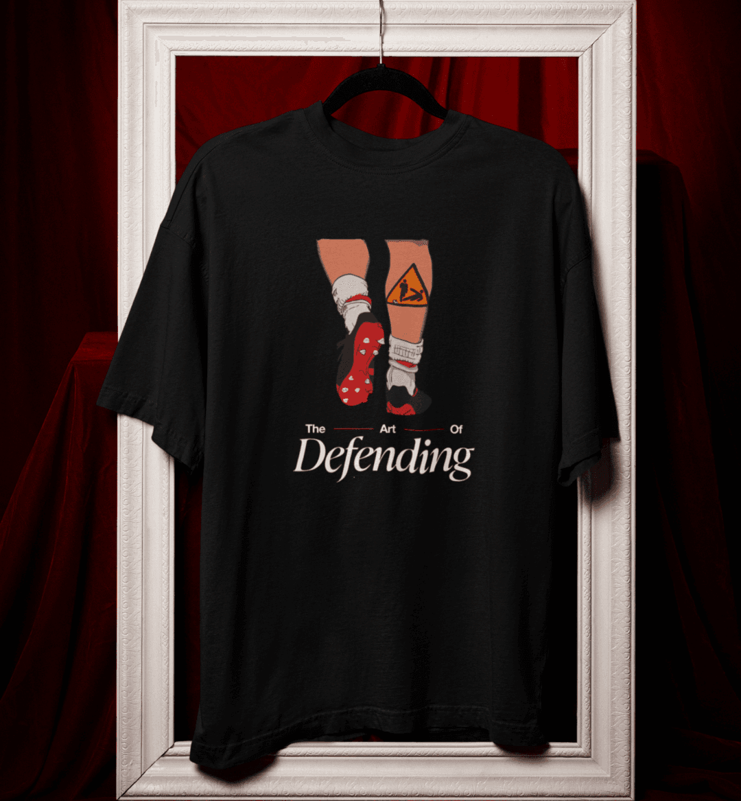 The Art Of Defending Oversize T-Shirt - Görsel 2