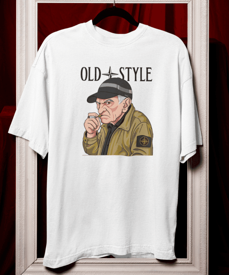 Alternative view of Old Style Oversize Tshirt