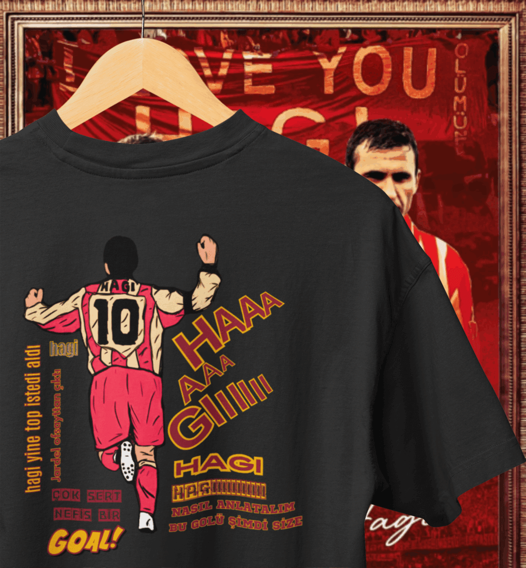 Legend Gheorghe Hagi Oversize Tshirt