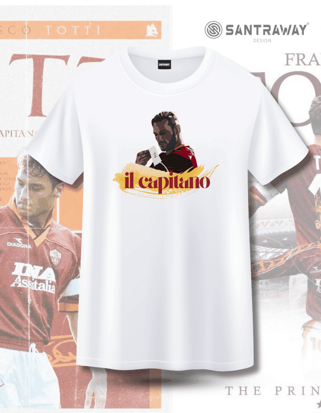 Francesco Totti 10 T-Shirt | Tişört