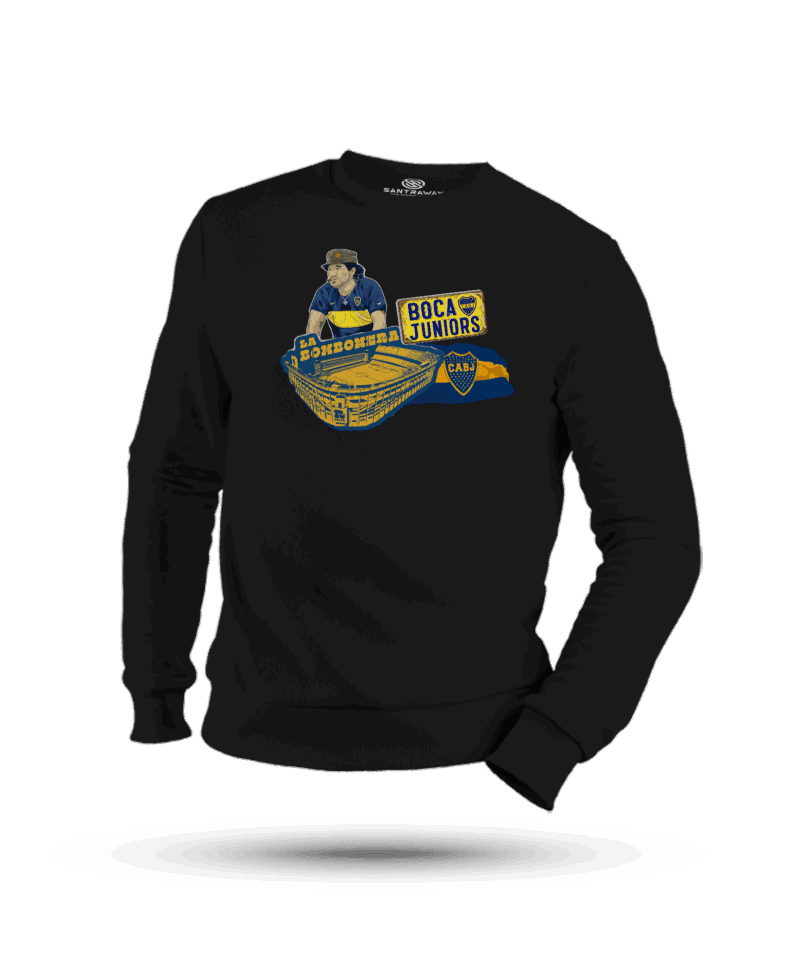 Boca Juniors And Maradona Sweatshirt