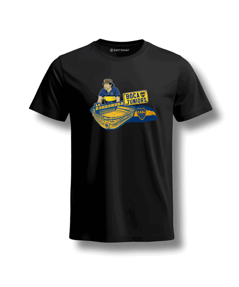 Boca Juniors And Maradona Tshirt