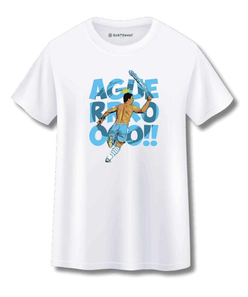 Alternative view of Agüero Tshirt