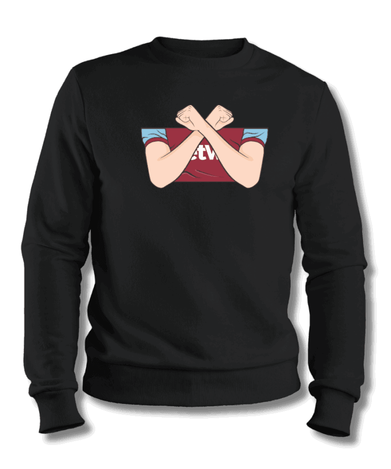 Alternative view of Westham United Hammer Sweatshirt