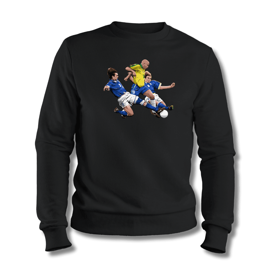 R9 Ronaldo Fenomeno Sweatshirt 6 R9 SWEATSHIRT SIYAH
