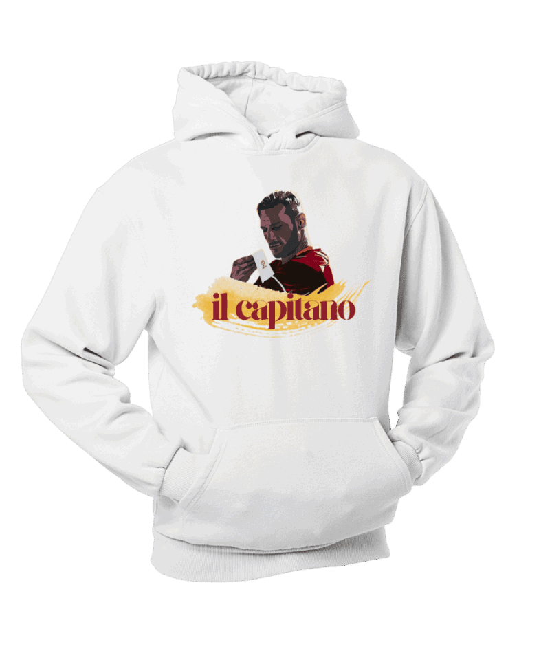 Francesco Totti 10 Hoodie | Sweatshirt | Kapüşonlu