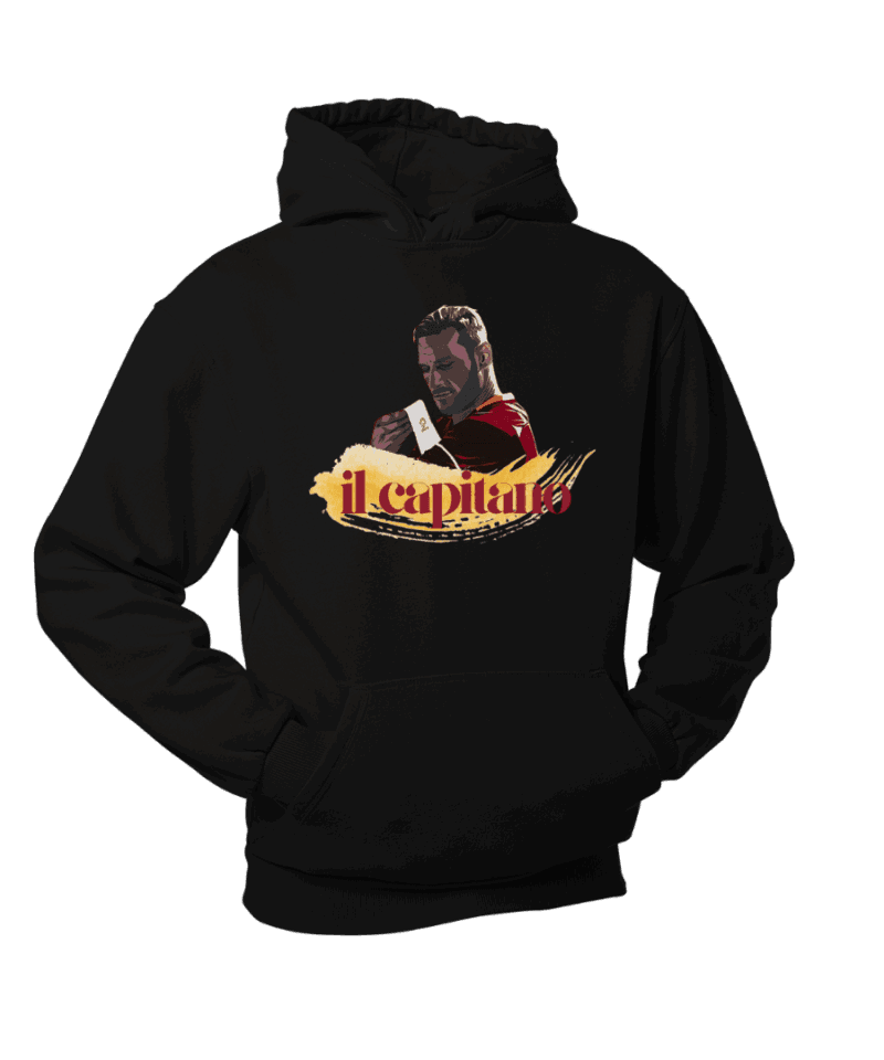Alternative view of Francesco Totti 10 Hoodie | Sweatshirt | Kapüşonlu