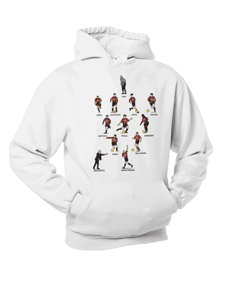 Milan Efsane Kadrol Hoodie | Sweatshirt | Kapüşonlu