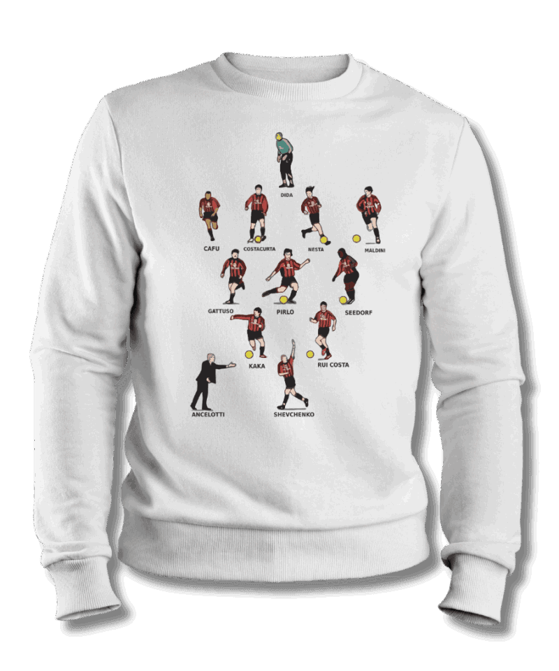 Milan Efsane Kadro Sweatshirt