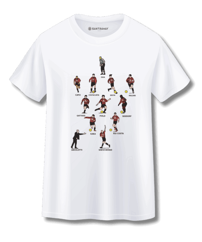 Milan Efsane Kadro Tshirt